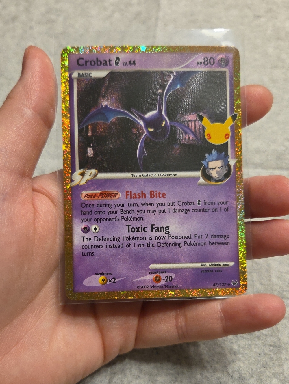 Pokemon 30th Celebration Classic Collection Crobat G